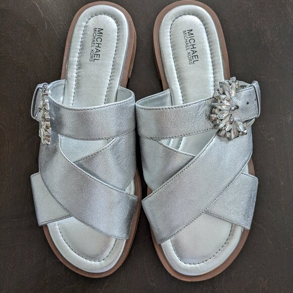 Michael Kors Frieda Sandals - Picture 1 of 5